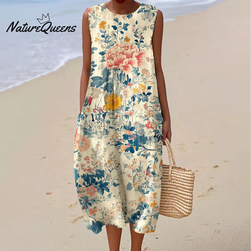 Sylvie | Elegantes Vintage-Gartenkleid für charmanten Stil - Roborro