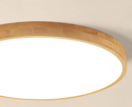Deckenleuchte - Nordisches Massivholz LED