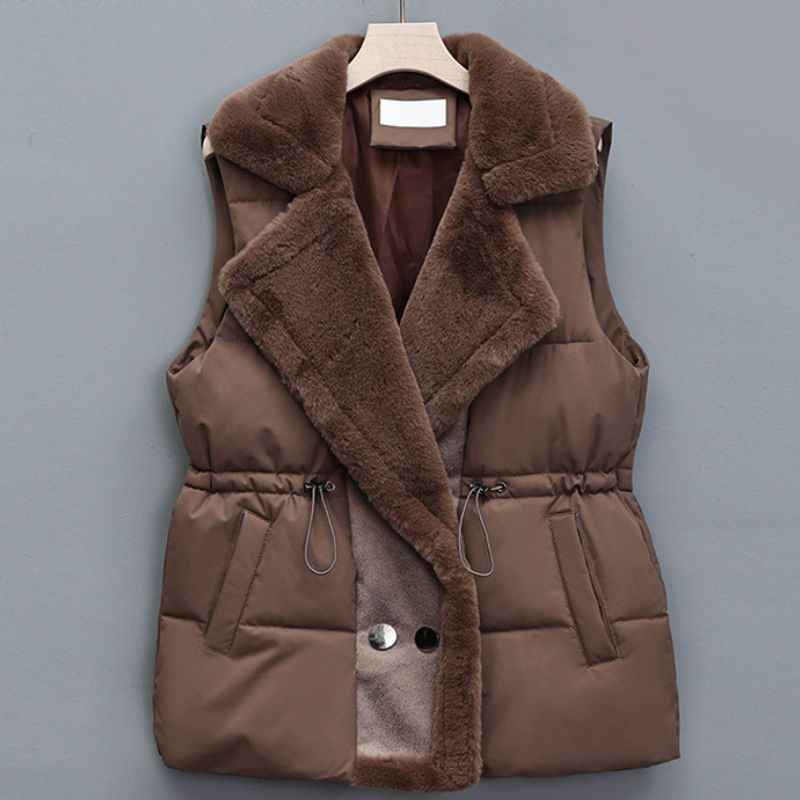 Adriana Eleganter Fellweste