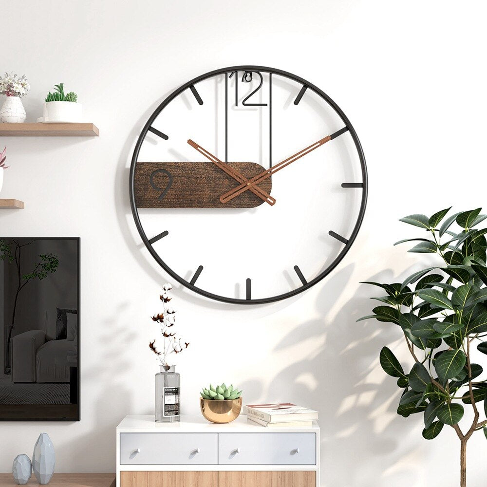 Wanduhren aus Walnussstahl – Moderner Stil mit natürlichem Charme
