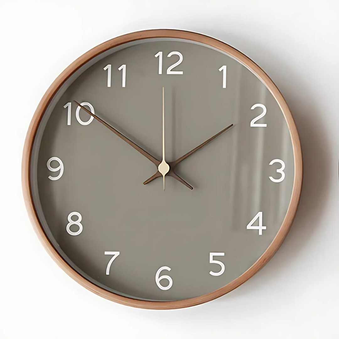 Transcend - Stilvolle Moderne Wanduhr aus Holz für ein Zeitgenössisches Zuhause