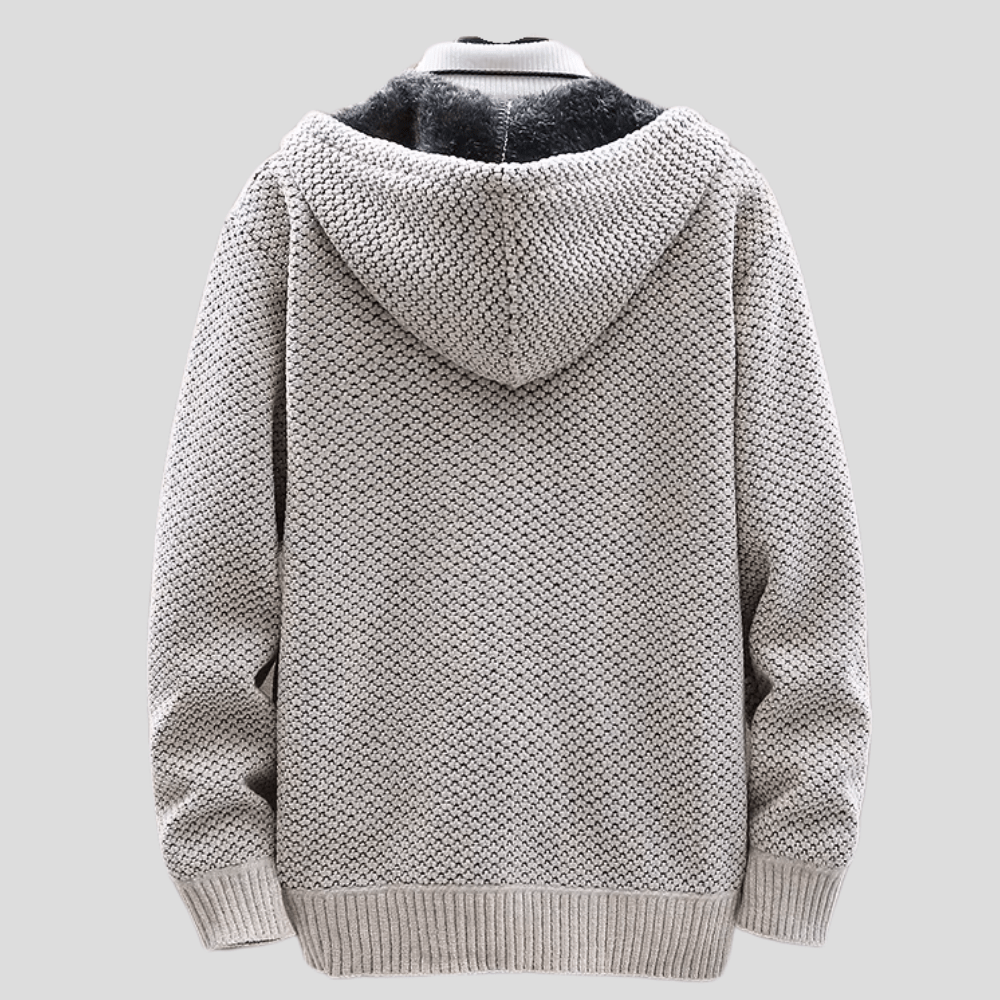 Lorent™ | Premium-Thermo-Strickhoodie: weiche Wärme und überlegener Tragekomfort
