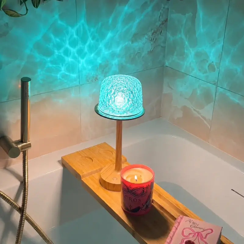 Aurora Nordlicht-Lampe – 2-in-1 Ambiente-Tischlampe & Projektor