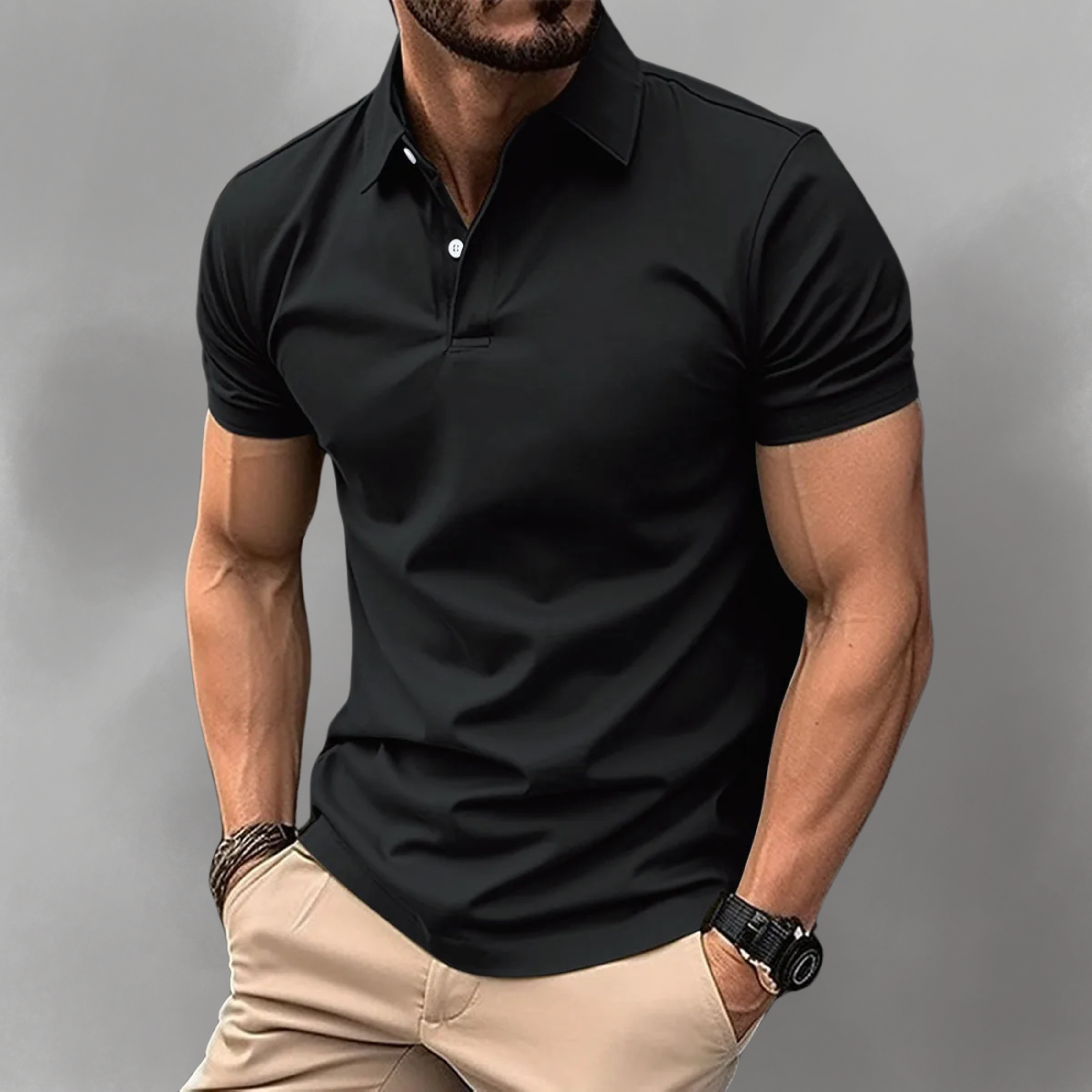 Klassisches Herren-Poloshirt