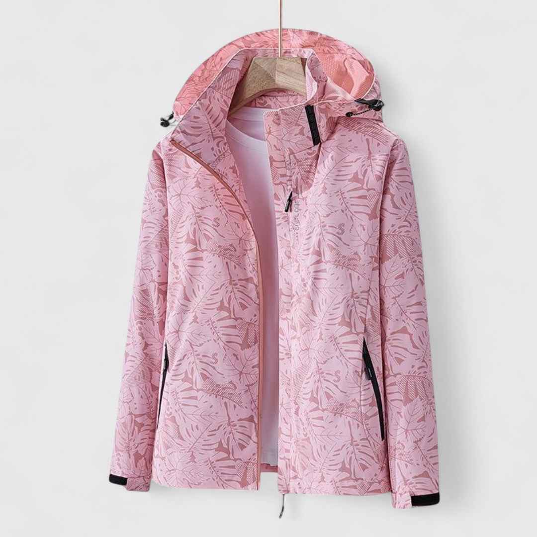 Evy Wasserdichte Windbreaker-Jacke – Leicht, Packbar, Regen-Schutz