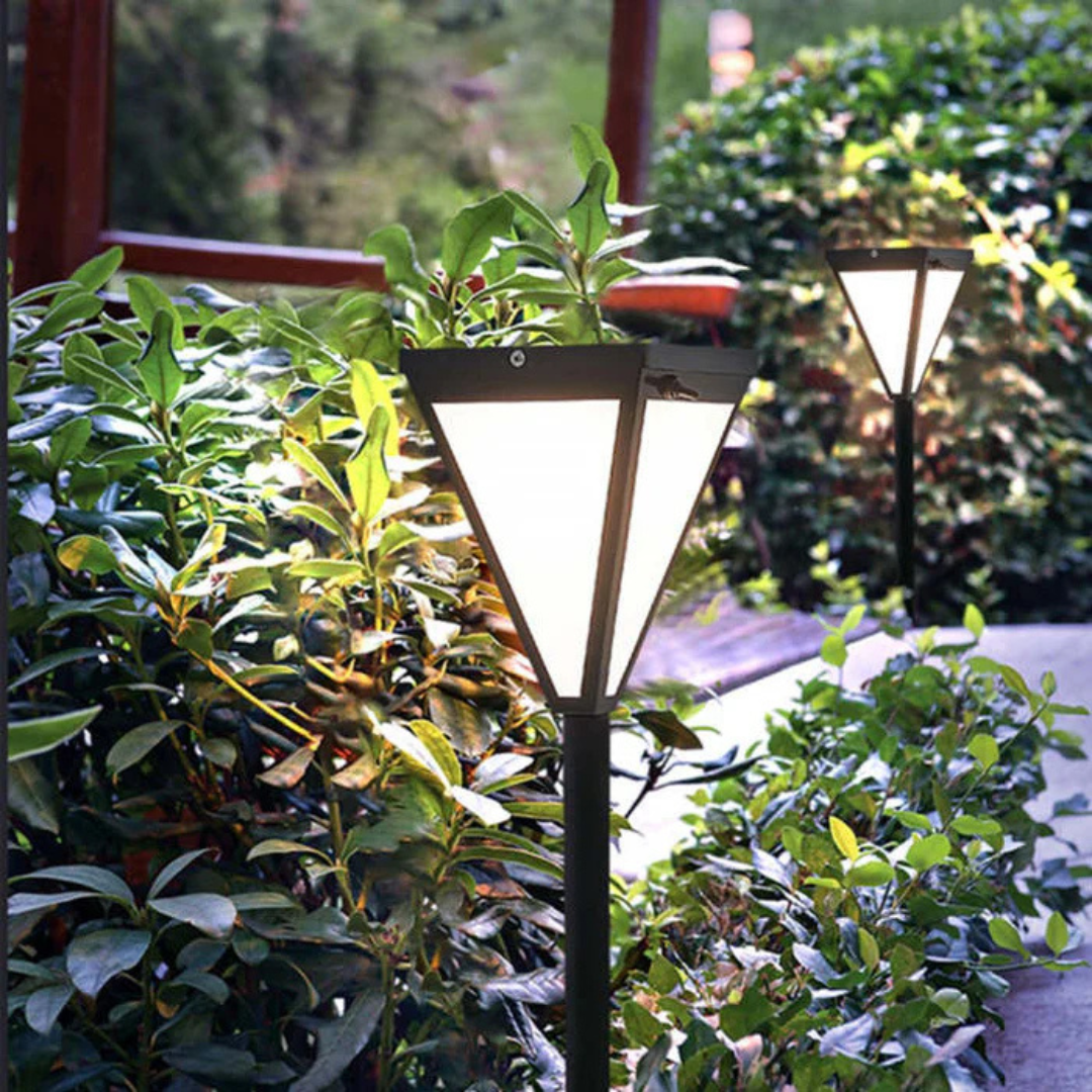 Brill - Elegante Solar-Außenbeleuchtung für ein modernes Gartenerlebnis