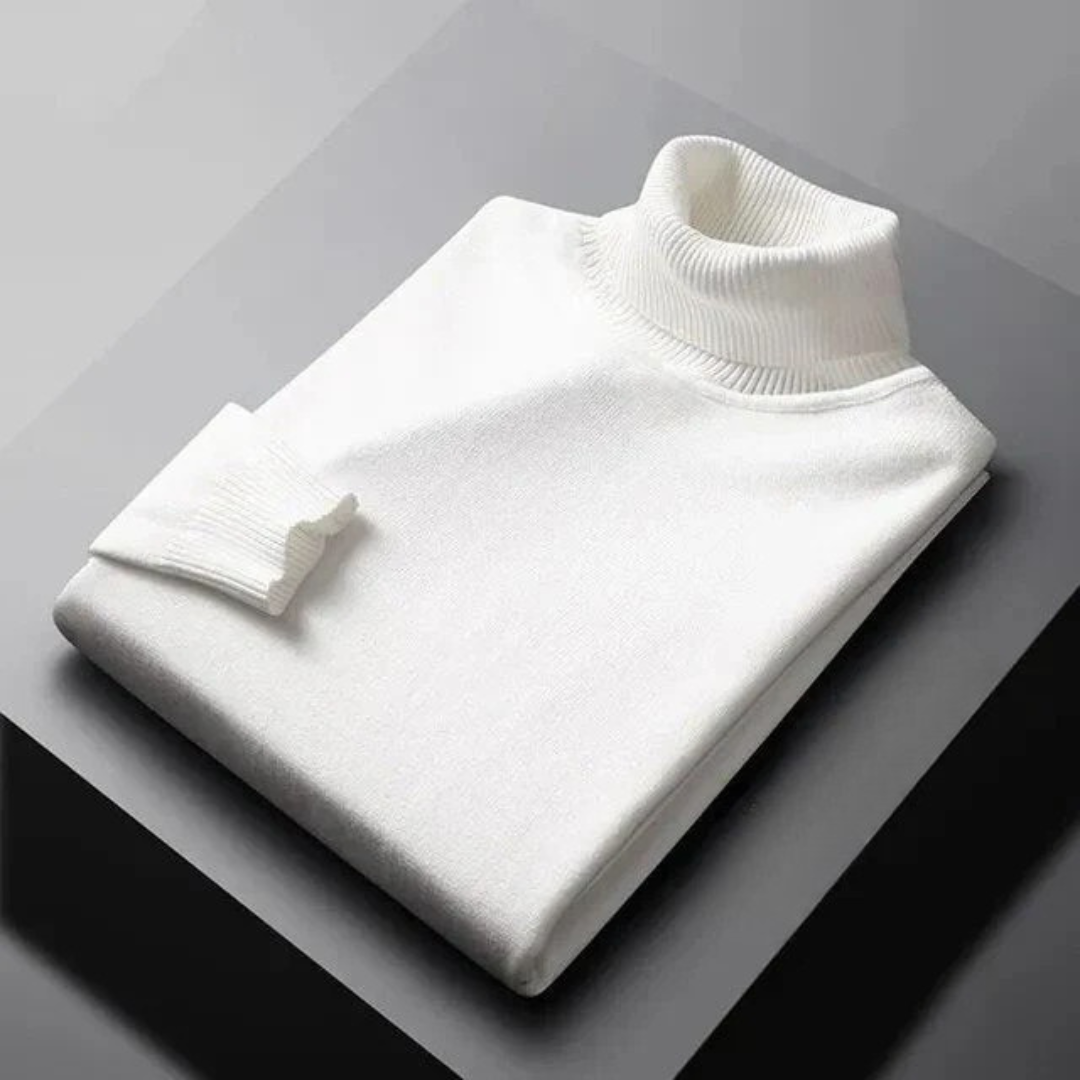 Monte Carlo Luxe Kaschmir-Rollkragenpullover Damen