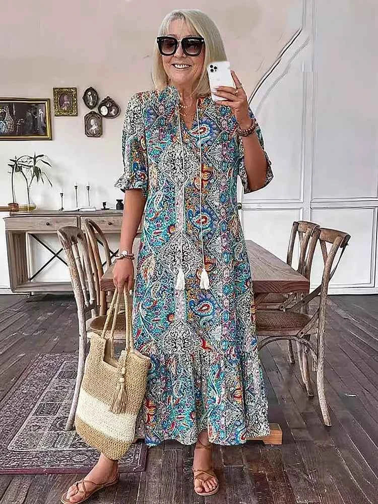 Elegantes Maxie-Kleid für unvergessliche Urlaubstage