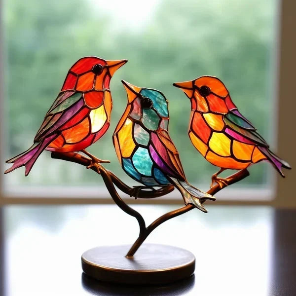 Oryxen - Einzigartige Handgefertigte Vogelstatue für elegante Gartendekoration