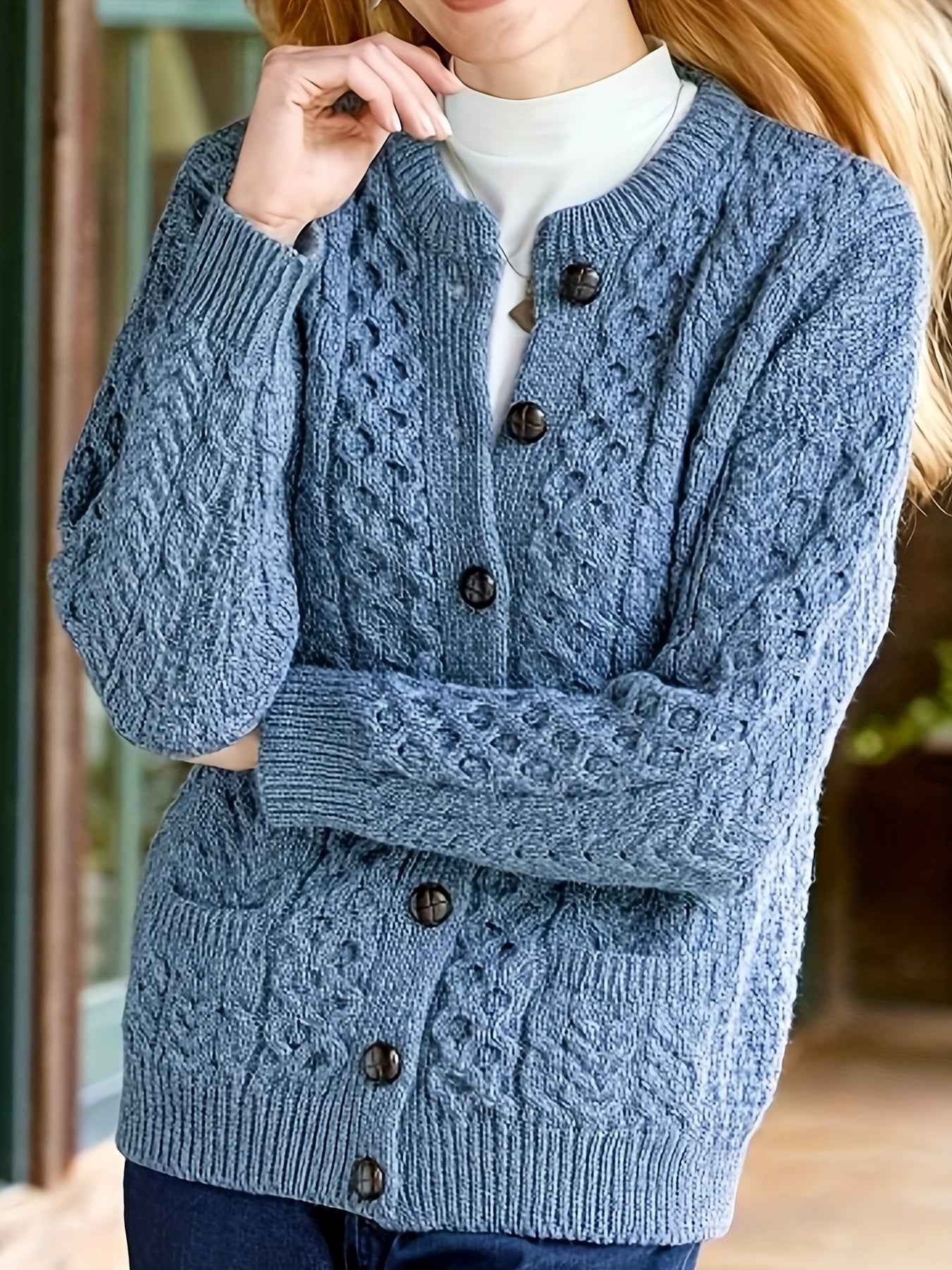 Stacey - Schlichter und eleganter Damen-Cardigan für einen stilvollen Look