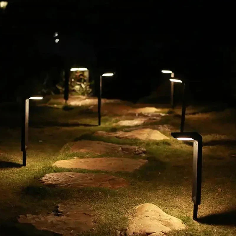 Lirena - Wasserdichte Solar-Gartenbeleuchtung mit LED-Weihnachtsbeleuchtung, Set aus 2