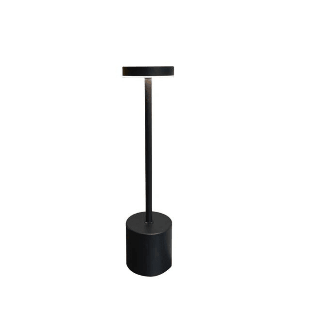 Elegante Schreibtischlampe LoraGlow – Metall, verstellbares LED, wiederaufladbar per USB für perfektes Licht