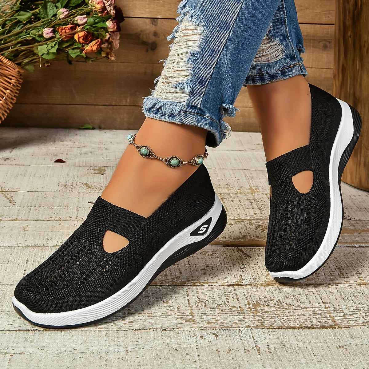 Poppy orthopädische Slip-On-Schuhe für ganztägigen Tragekomfort