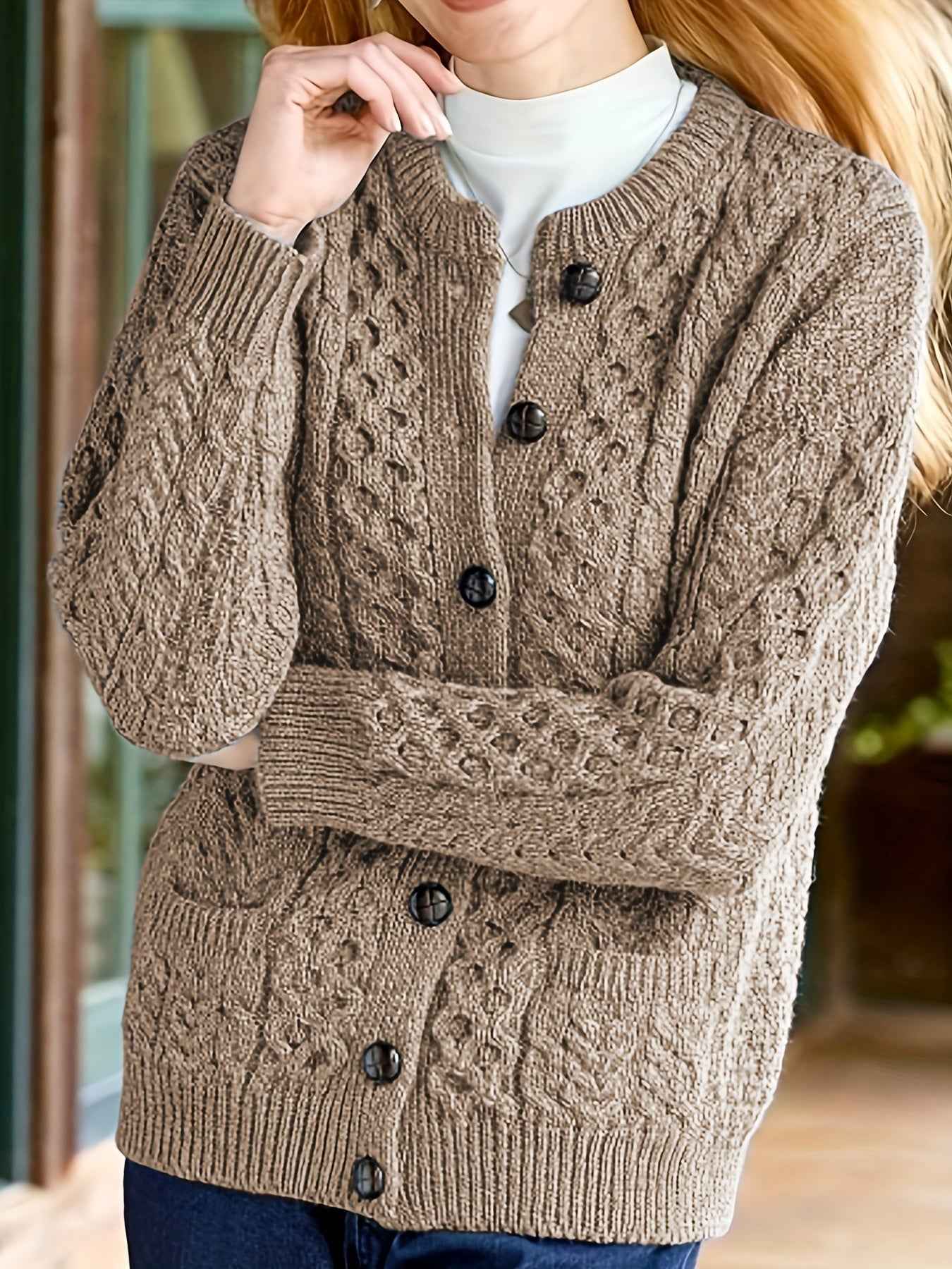 Stacey - Schlichter und eleganter Damen-Cardigan für einen stilvollen Look