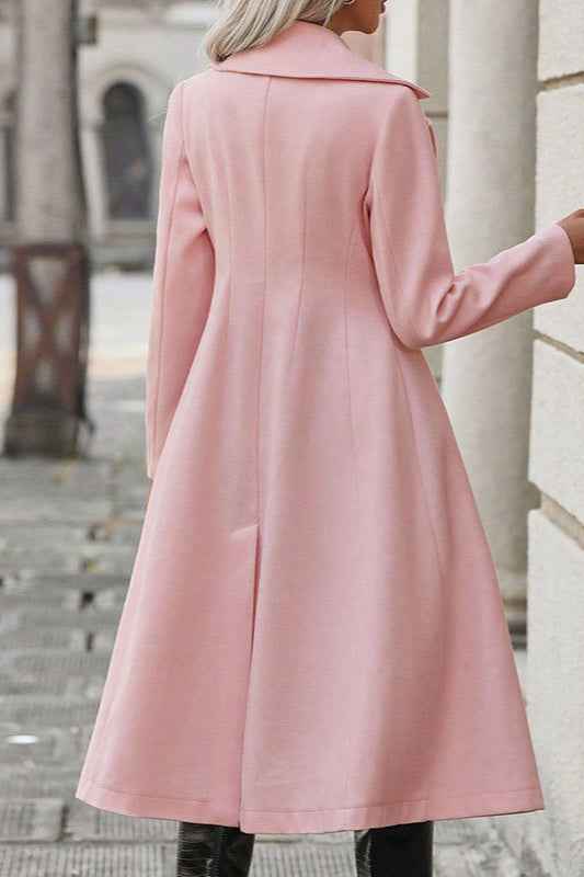 Doppelreihige Jacke mit eleganter A-Linien-Schnitt