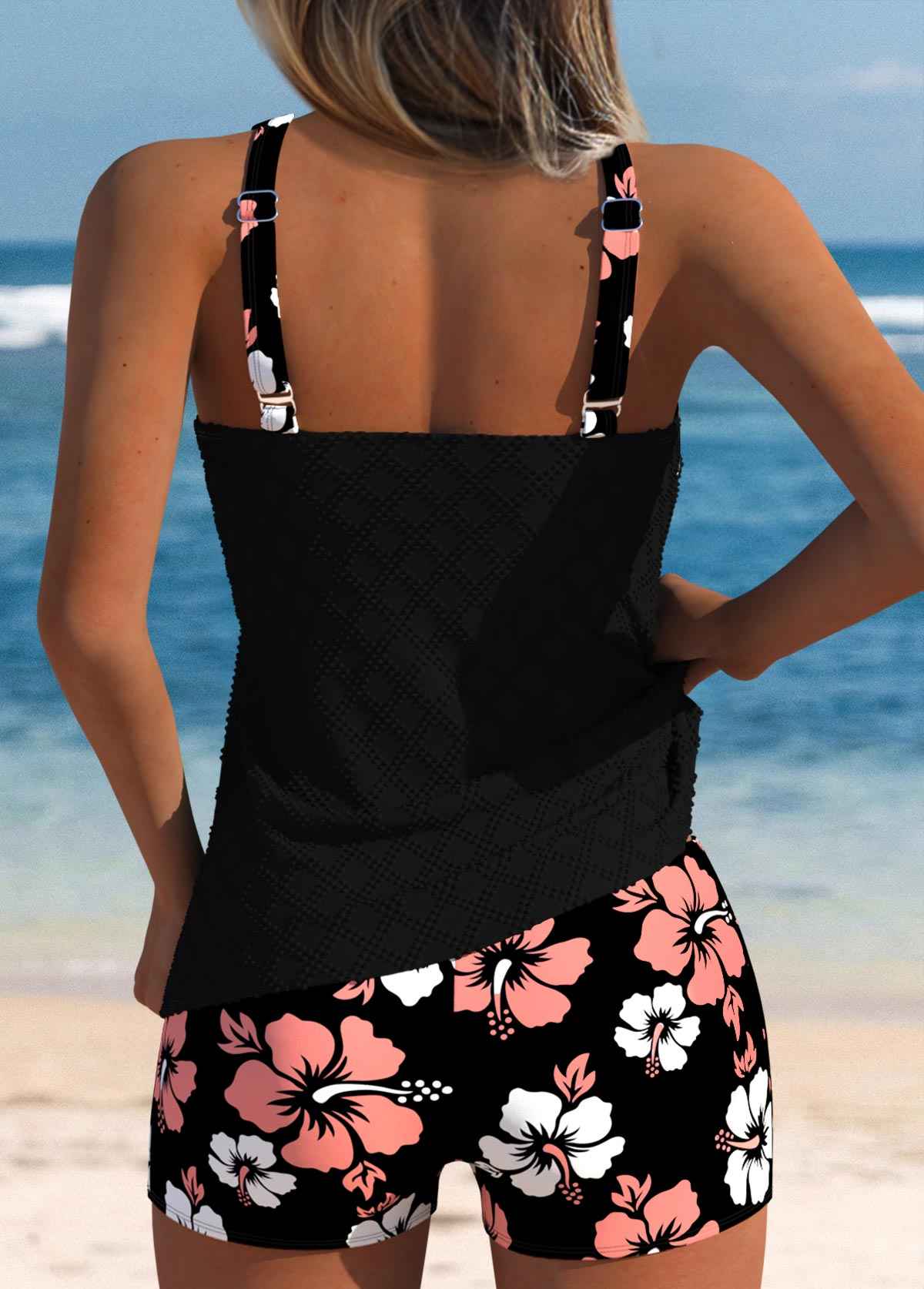 Arabelle Tankini-Set mit Blumendruck – Lebendige, schmeichelhafte Badebekleidung für Sommertage