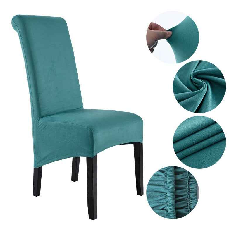 Velvona - Weiches Wildleder-Design für Esszimmerstühle mit Perfektem Dehnbare-Fit