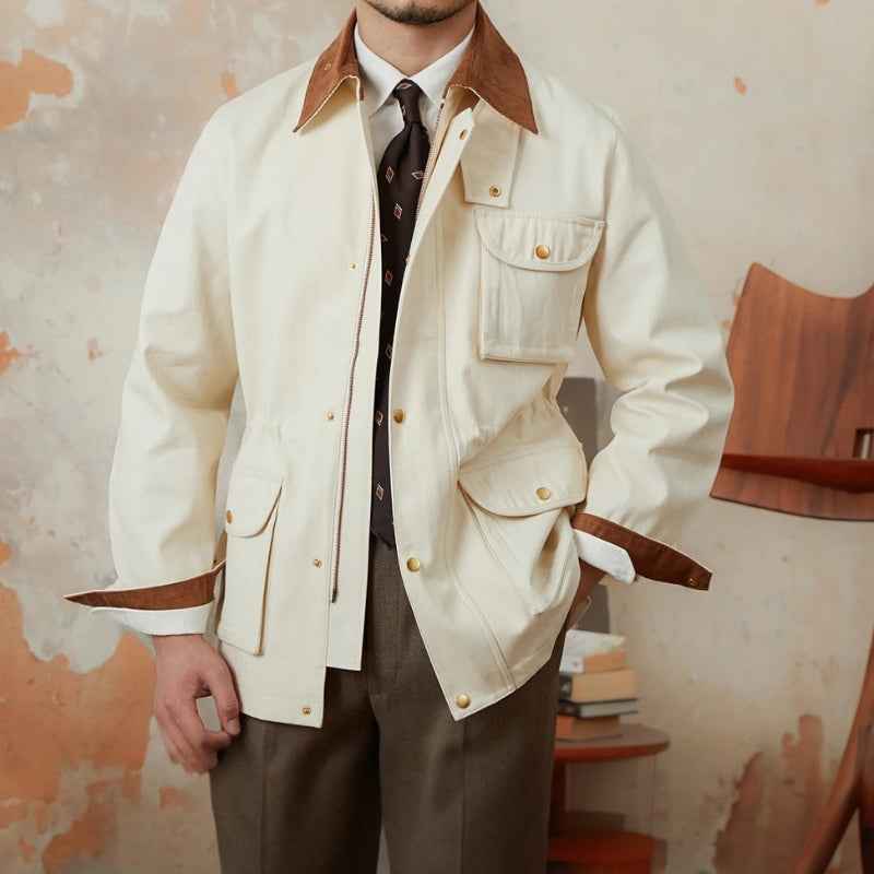 Elegante und warme Strickjacke mit Fischmuster in Oseille