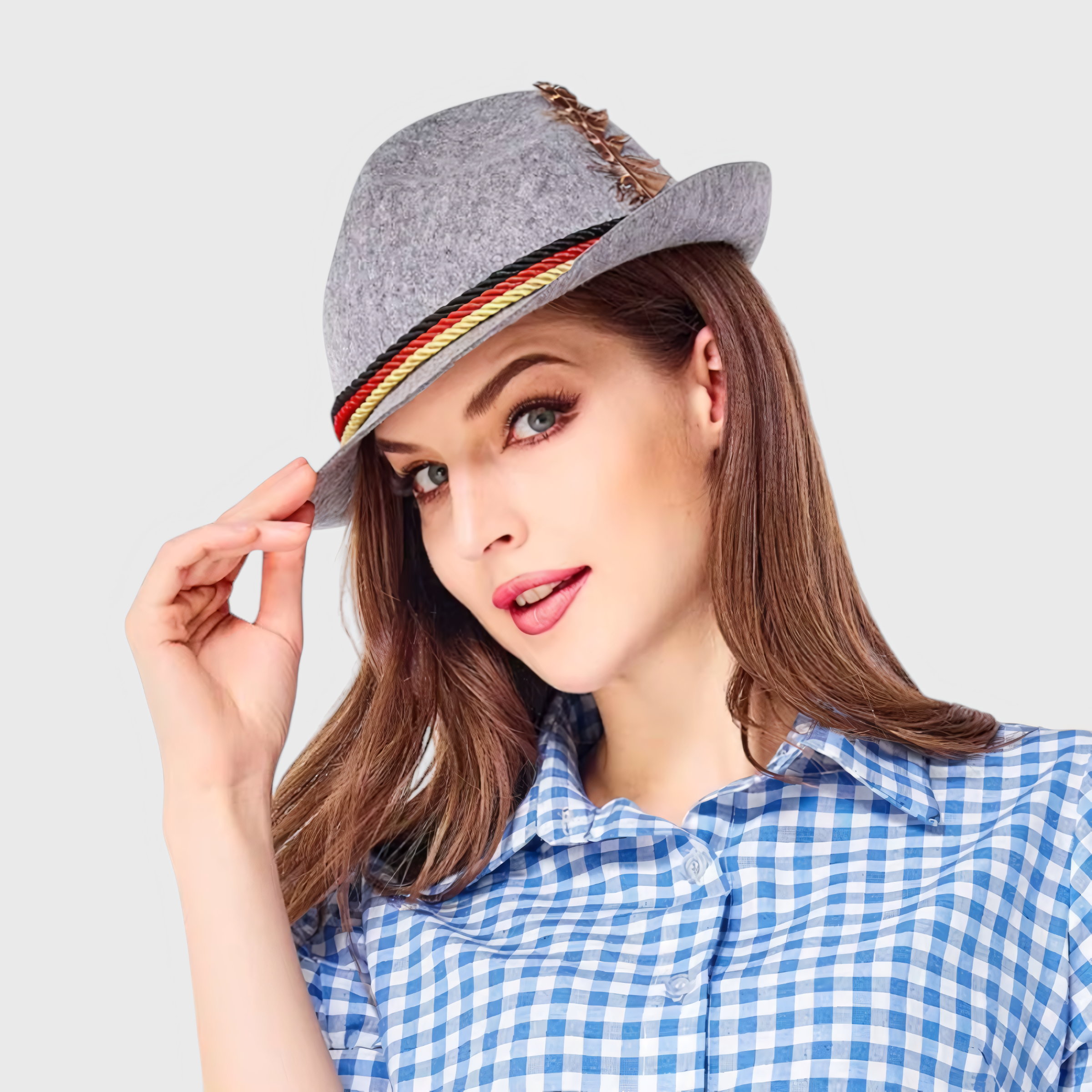 Oktoberfestmütze Unisex, Traditionell mit Zierakzent
