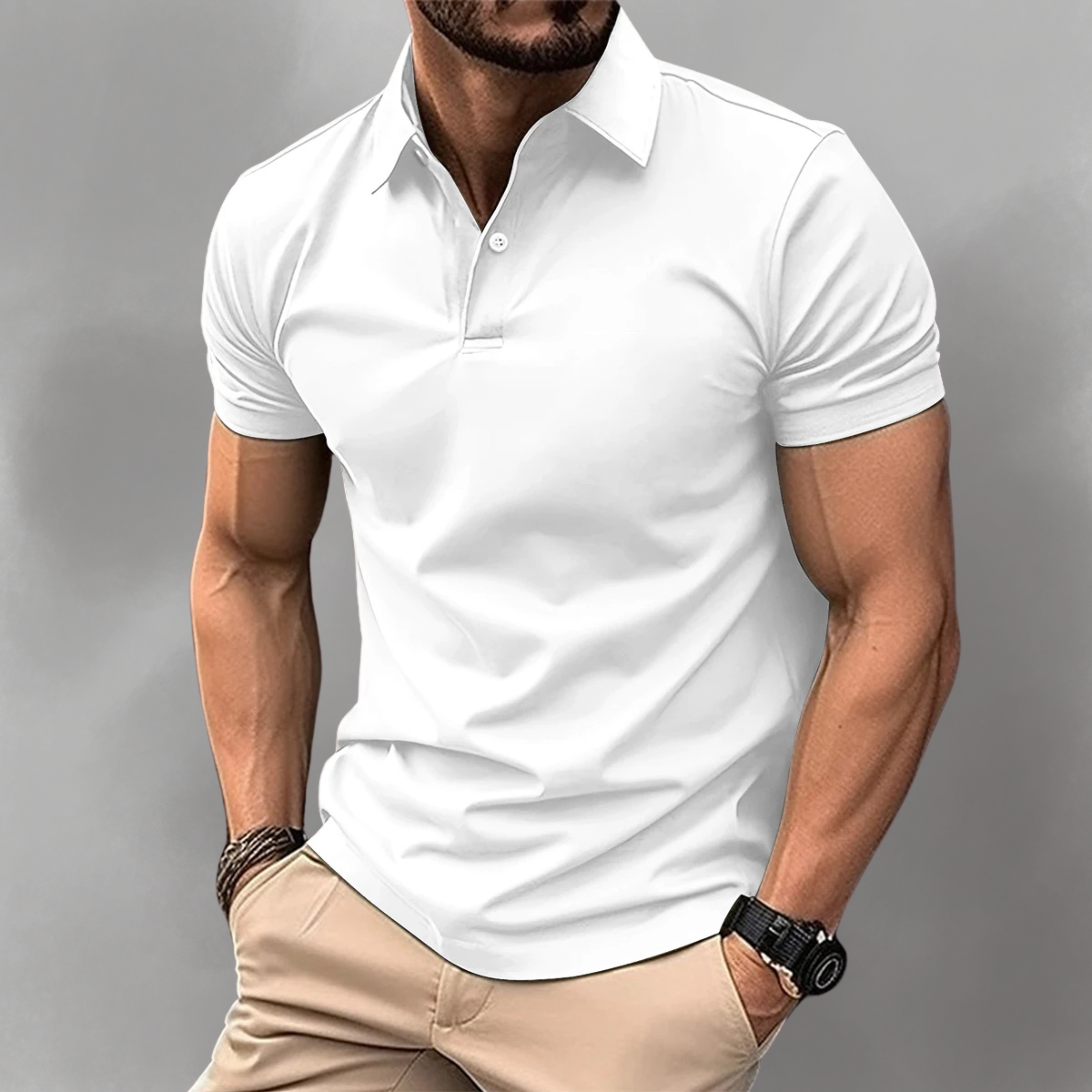 Klassisches Herren-Poloshirt