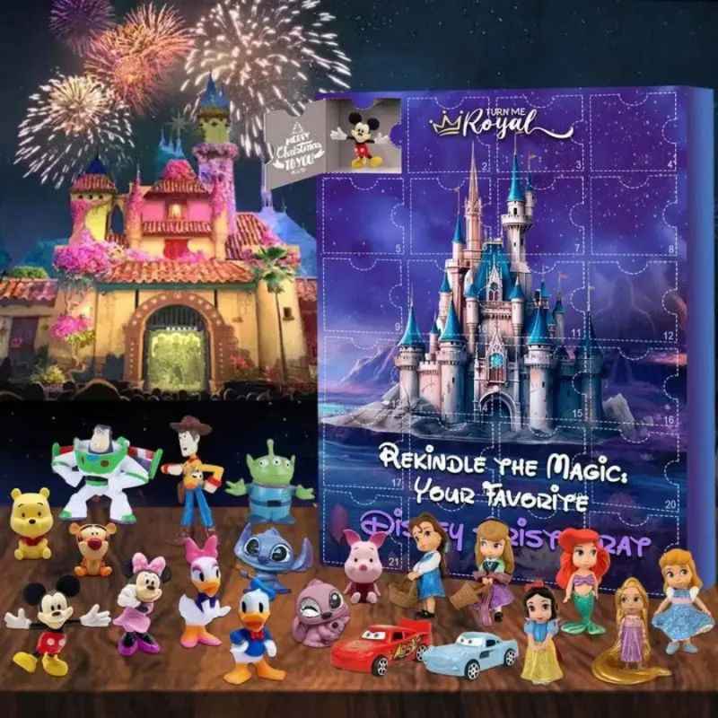 DreamMagic Disney Adventskalender Weihnachtsgeschenke Set – Perfekt für Geschenkebegeisterte Kinder und Fans