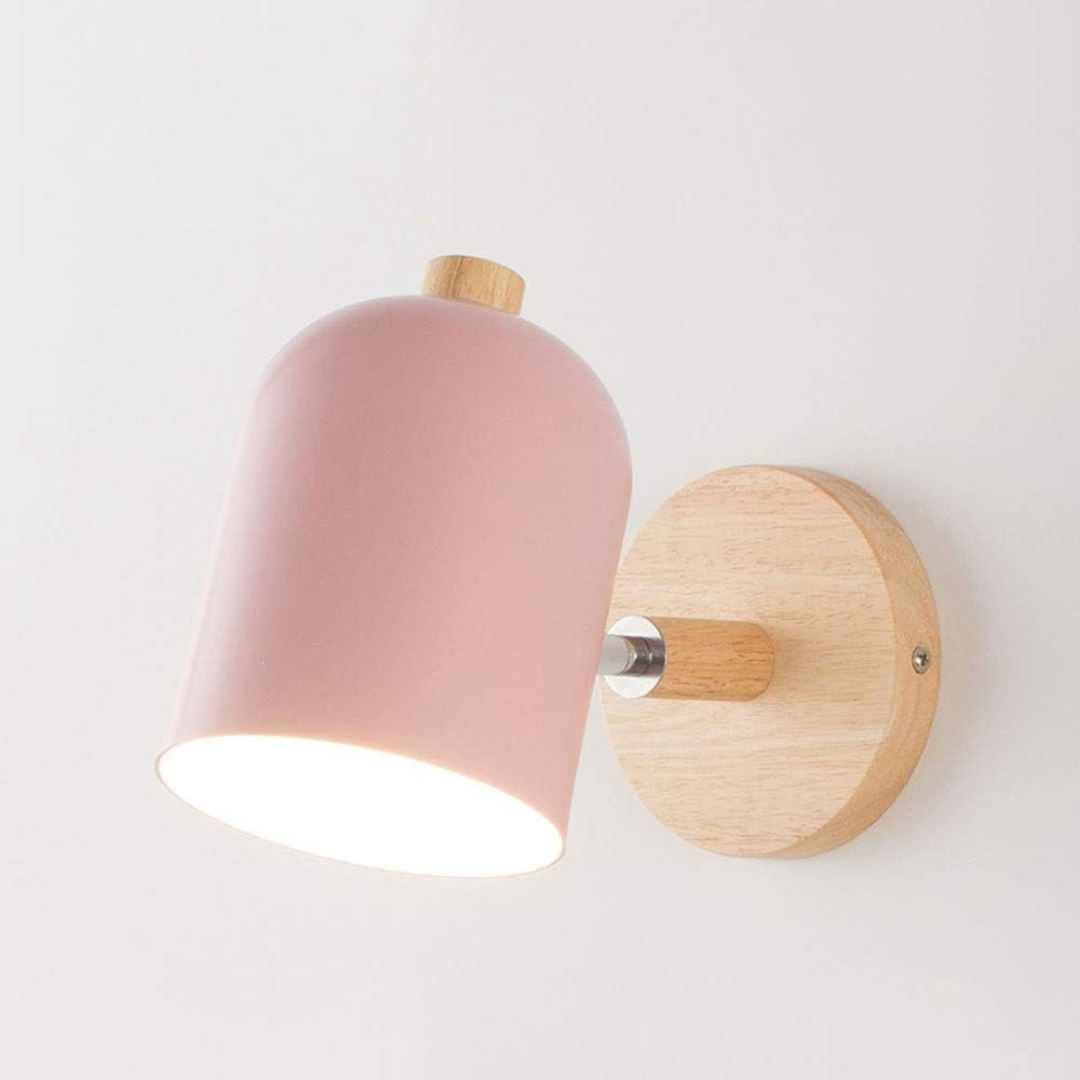 Drelis - Elegante Skandinavische Holz-Wandleuchte für eine warme und stilvolle Atmosphäre