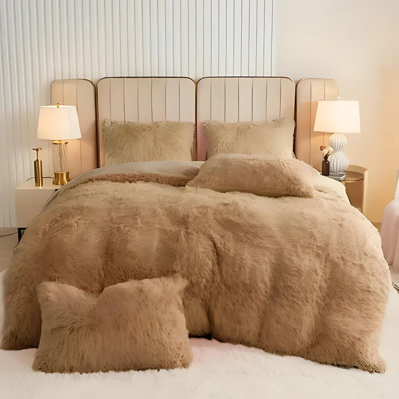 Zephariel - Luxuriöses 3-teiliges Flanell-Bettwäsche-Set für renovierte Herbst- und Winternähte