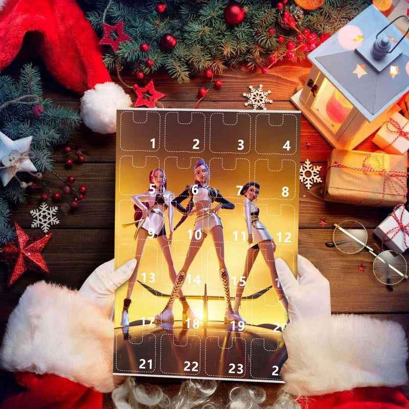 MysticHunt Dämonenjäger Adventskalender – Perfektes Weihnachtsgeschenkset für Abenteurer