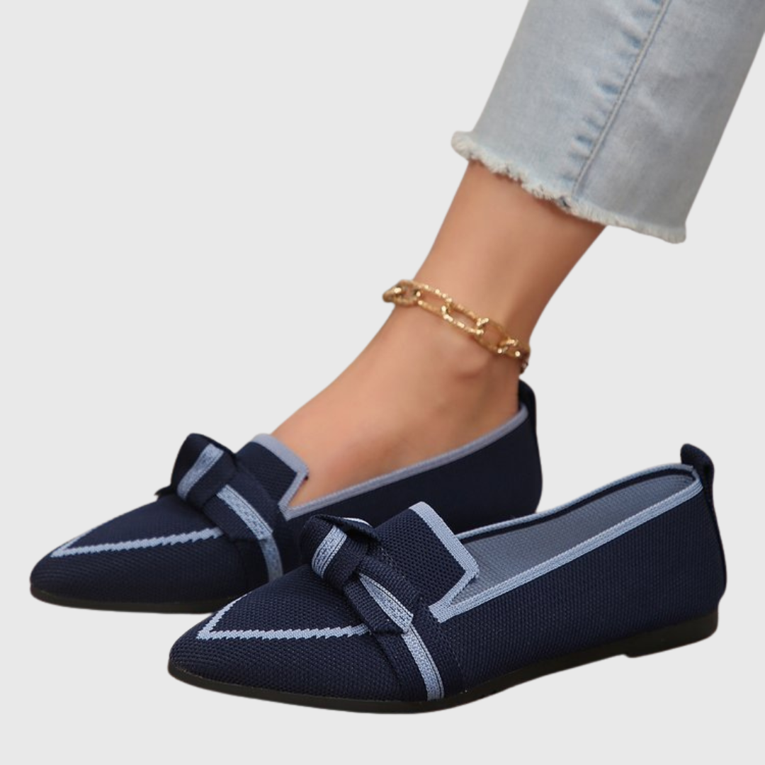 Milena - Comfortable Knotted Loafers for Stylish Comfort