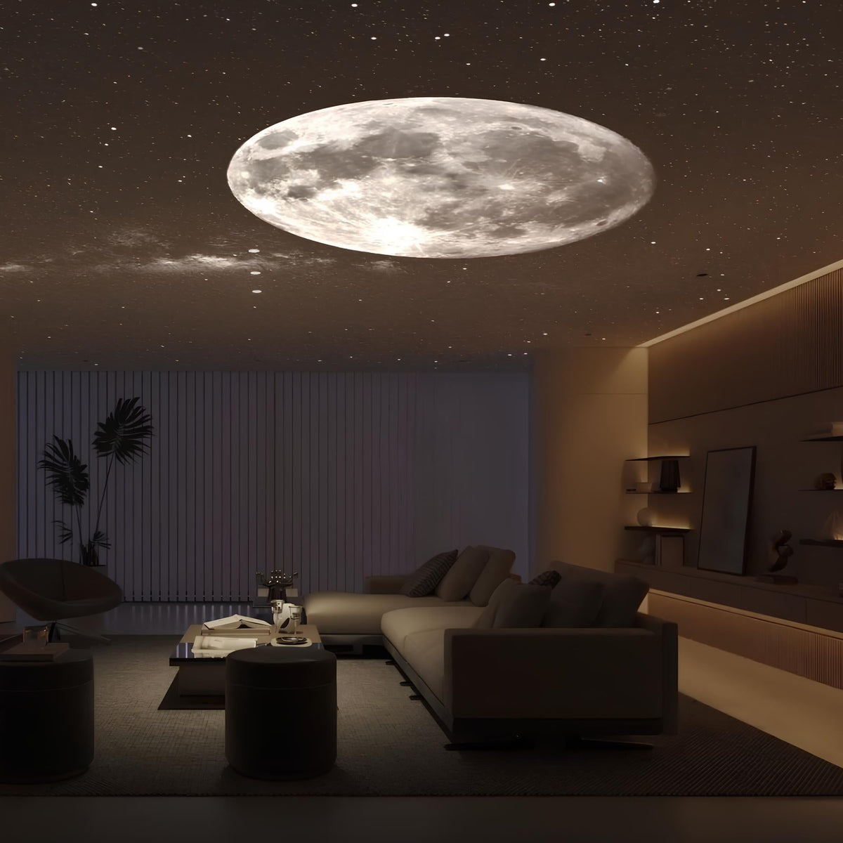 Weltraum-Projektionslampe – Galaxie Sternenprojektor für Raumambiente