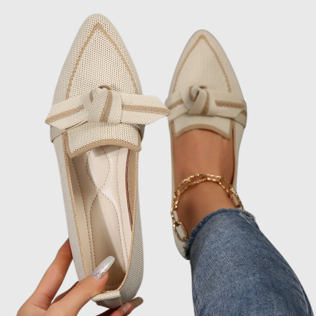 Milena - Comfortable Knotted Loafers for Stylish Comfort