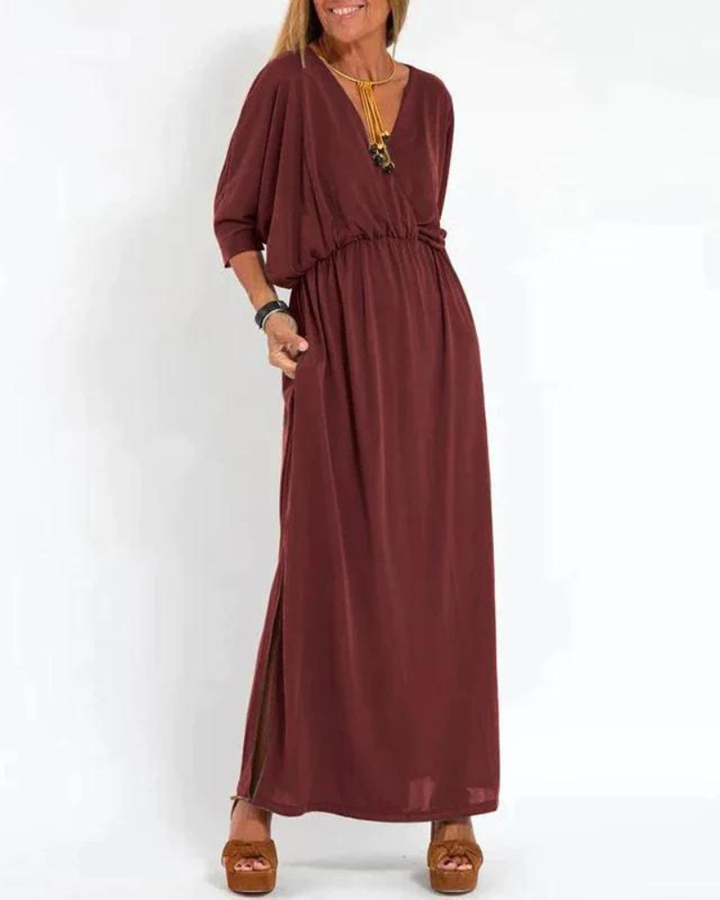 Adele – Vintage-Maxikleid