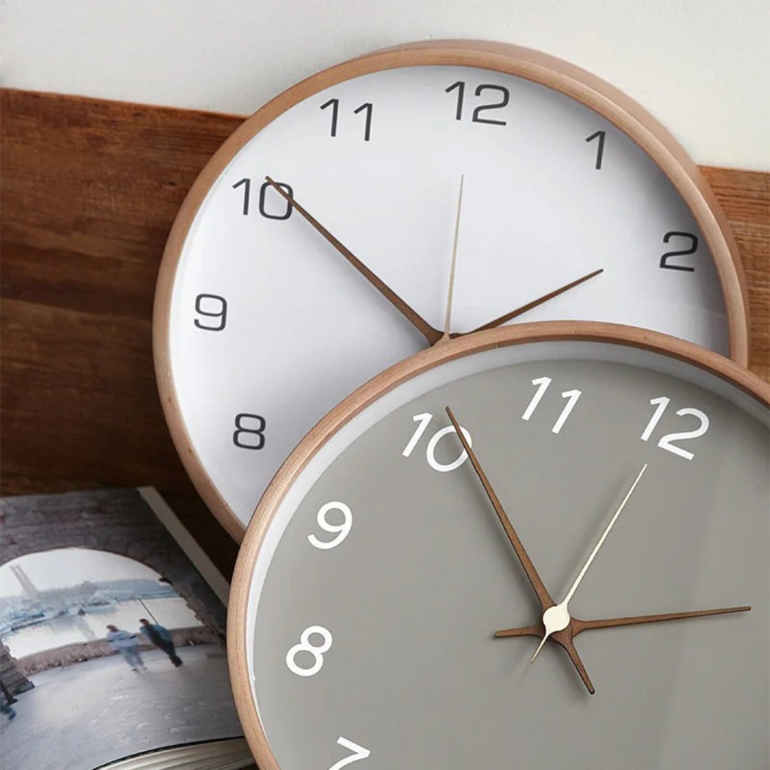 Transcend - Stilvolle Moderne Wanduhr aus Holz für ein Zeitgenössisches Zuhause