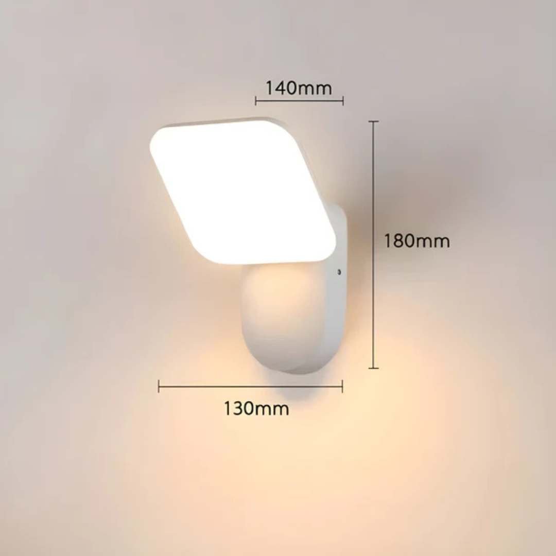 Solana - Wasserdichte LED-Außenleuchte mit Bewegungssensor für zusätzliche Sicherheit und Effizienz