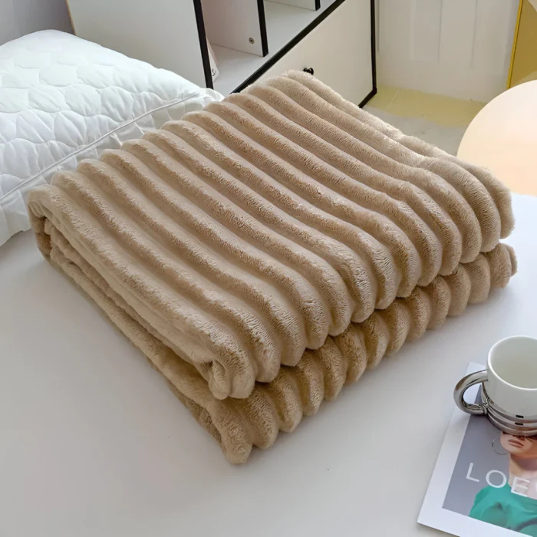 Luxuriöses Plüsch-Tuch Cera – Weicher, eleganter Griff