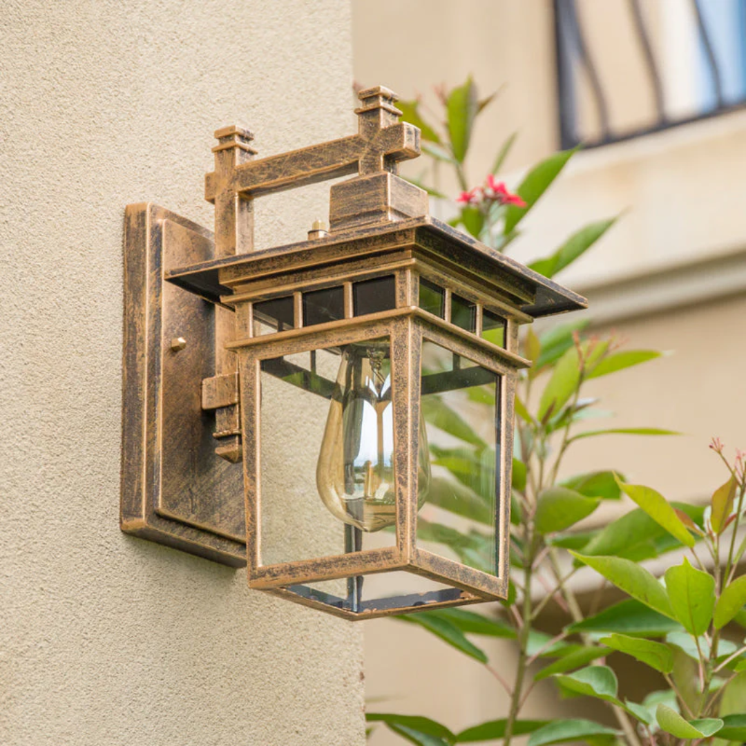 Fylo - stilvolle schwarze Außenwandlampe für eine moderne Outdoor-Atmosphäre