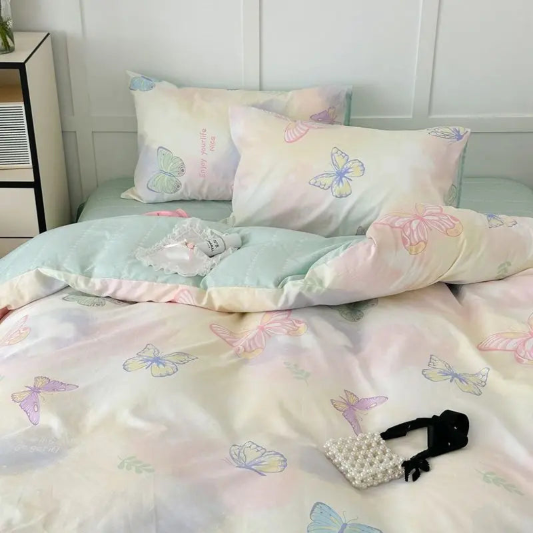 Dewn Luxe Weiches Blumen-Bettbezug für ultimativen Komfort und stilvolles Erscheinungsbild