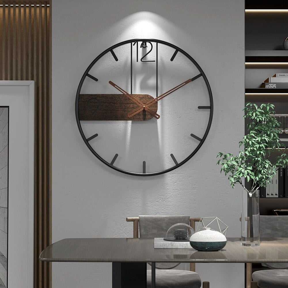 Wanduhren aus Walnussstahl – Moderner Stil mit natürlichem Charme
