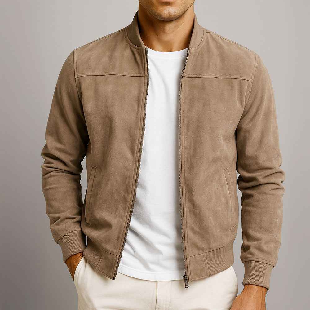 Valen™ Wildlederjacke — zeitloser Stil und weiche Haptik