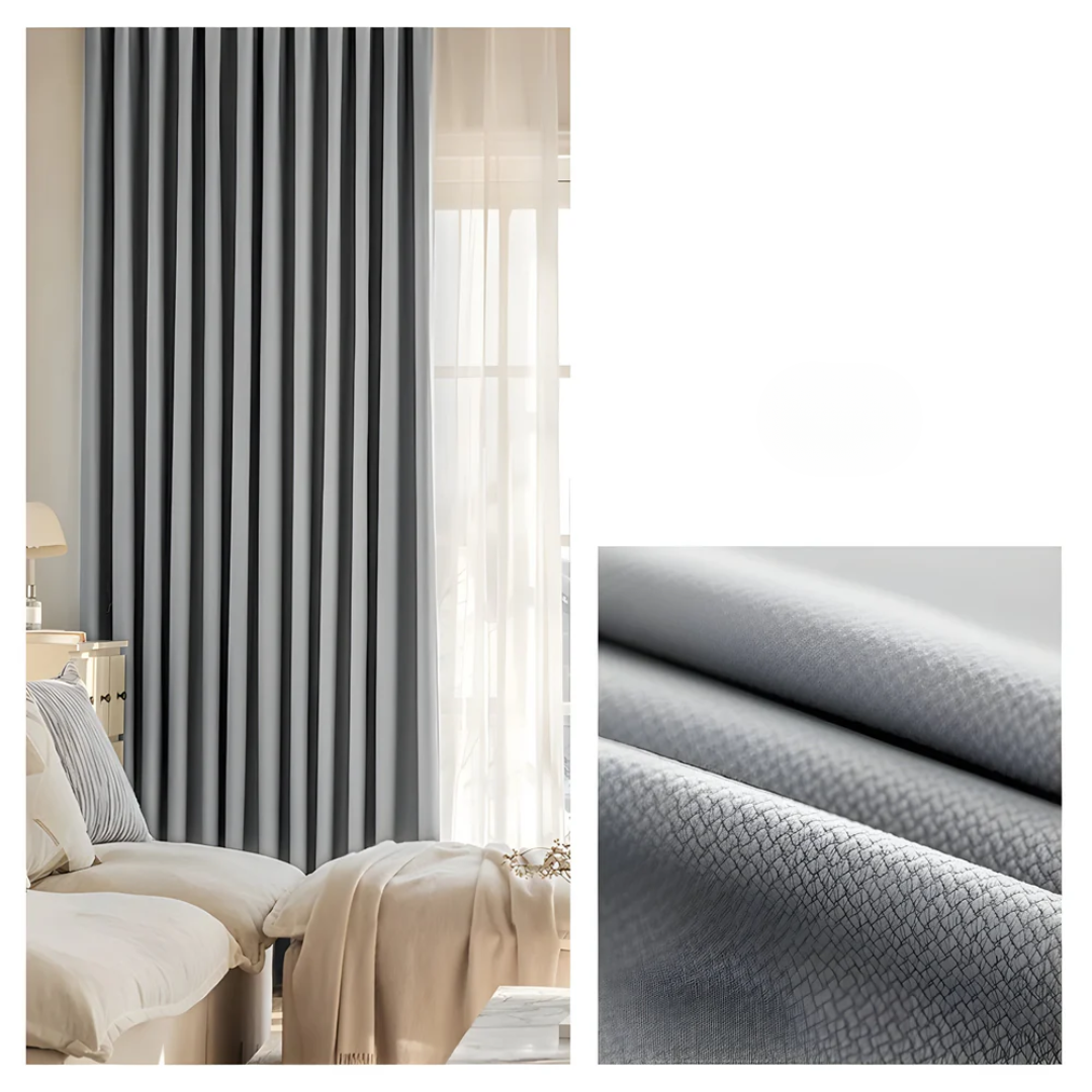 Moxra - Elegante Luxus Verdunkelungsvorhänge für ultimative Privatsphäre und Ruhe