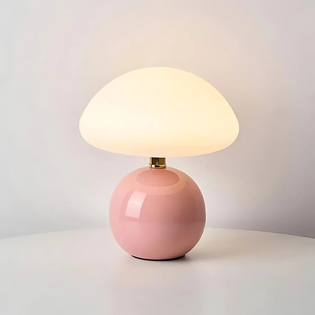 Photis - Moderne elegante Pilz LED-Tischlampe für eine stilvolle Atmosphäre