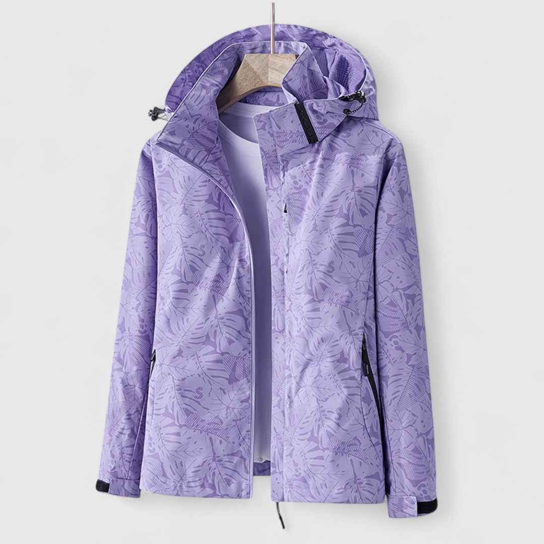 Evy Wasserdichte Windbreaker-Jacke – Leicht, Packbar, Regen-Schutz