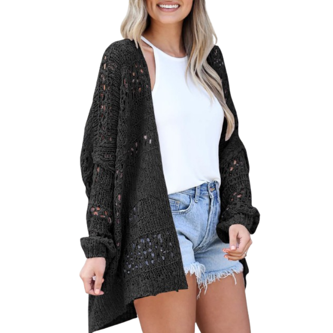 ARIZELA™ Leichter, oversize Boho-Sommercardigan – Mühelos chic und luftig