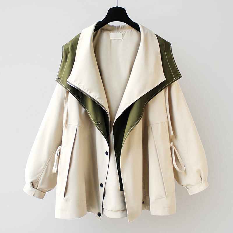 Amelia Asymmetrische Zwei-Ton-Jacke