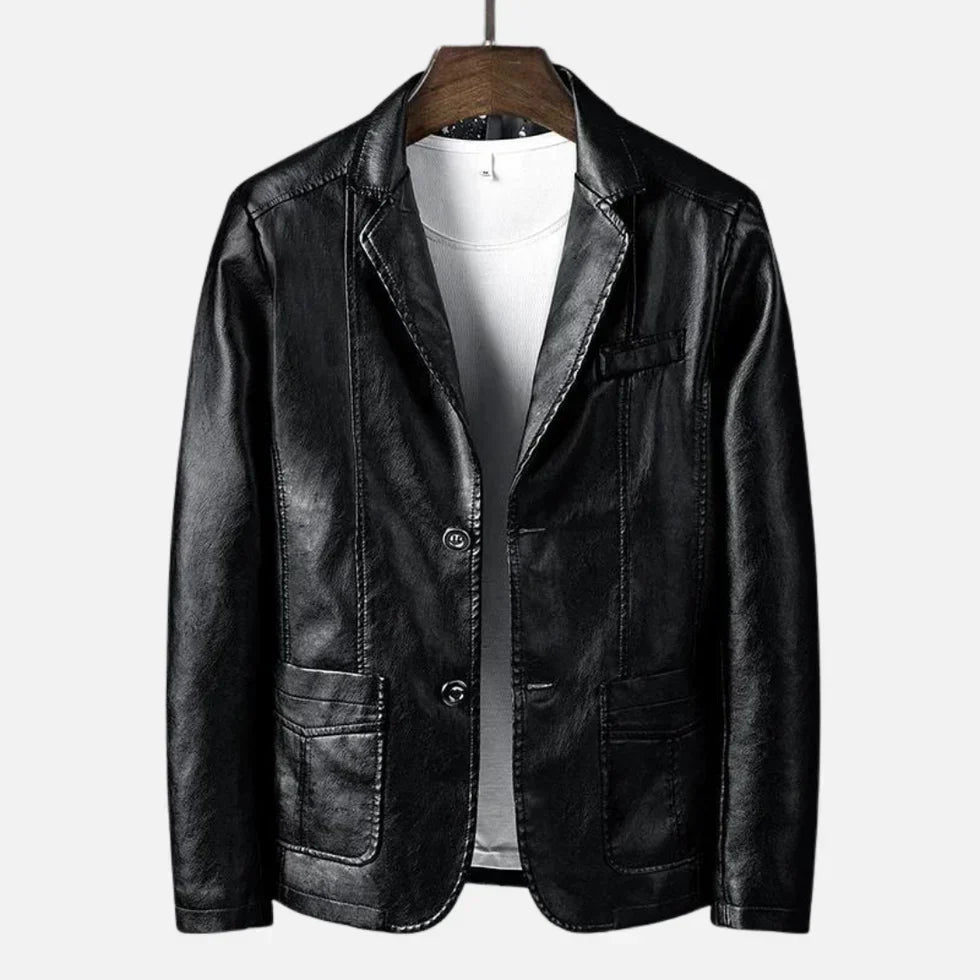 Paul | Klassische Elegante Vintage-Lederjacke