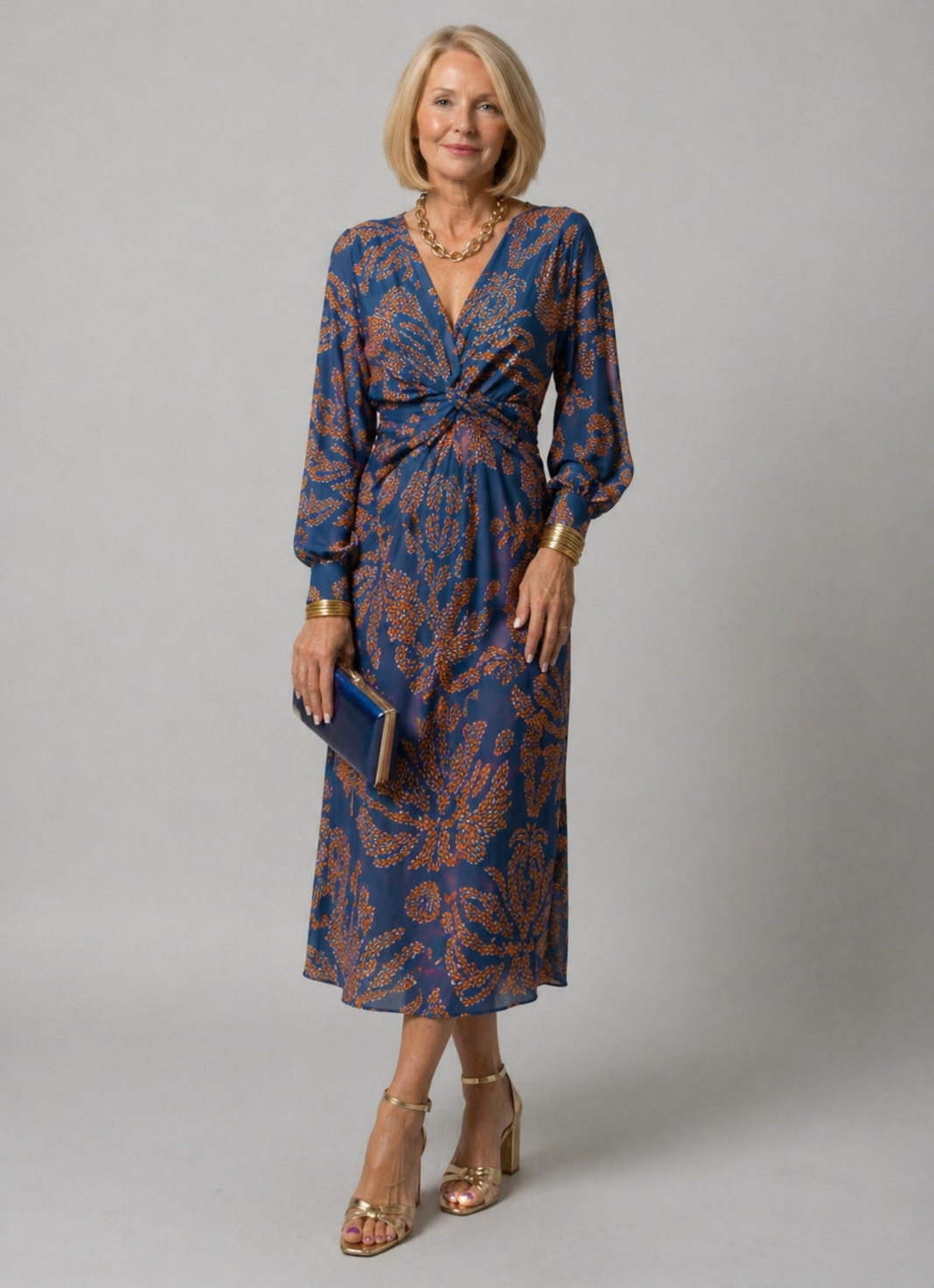 Lina & Emma™ | Kleid mit Blumendruck