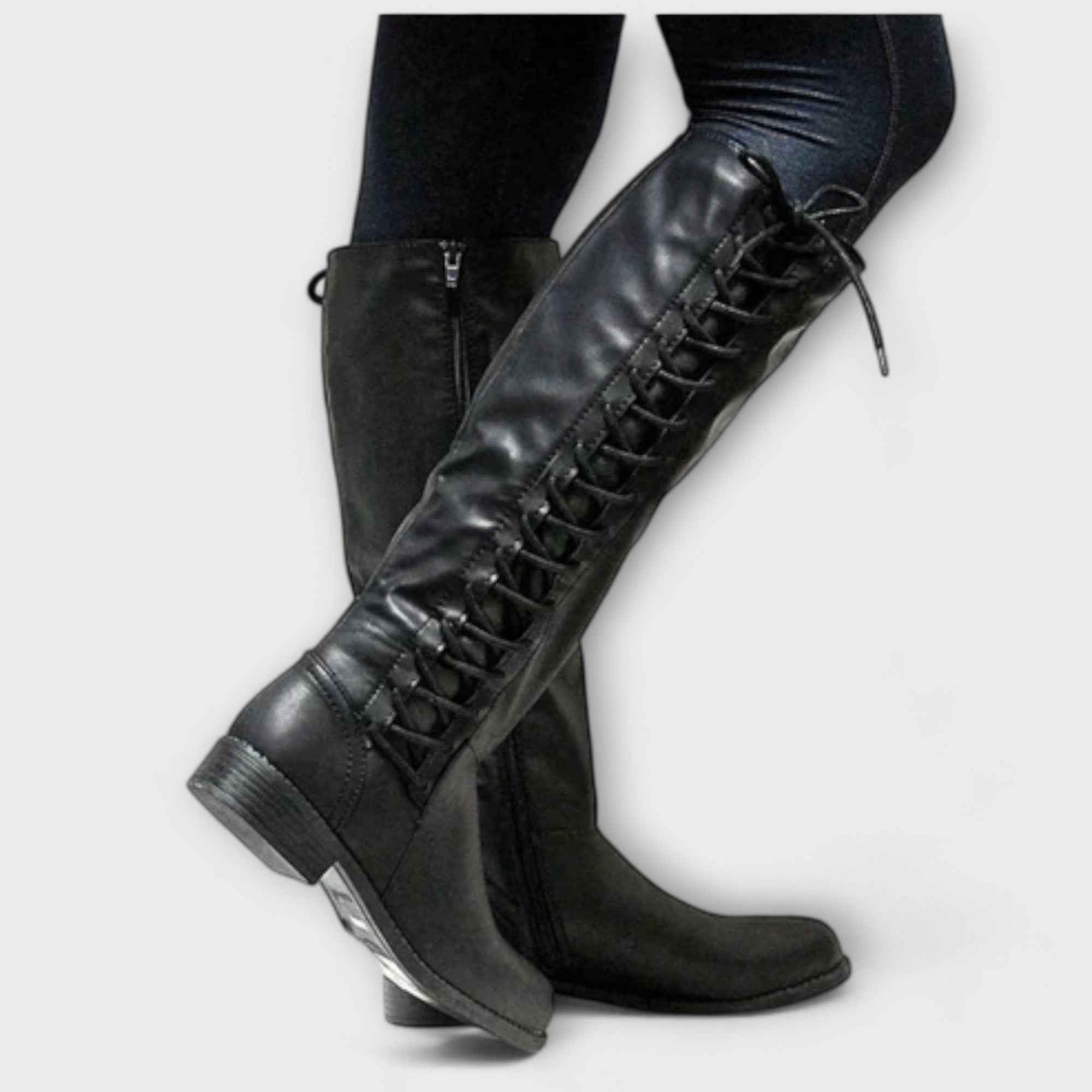 Exklusive Design-Stiefeletten und raffinierte Handwerkskunst
