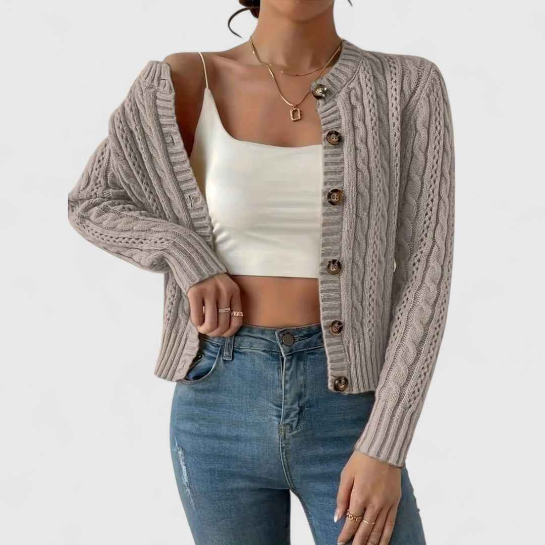 Elena – Eleganter trendiger Cardigan für einen schicken Look
