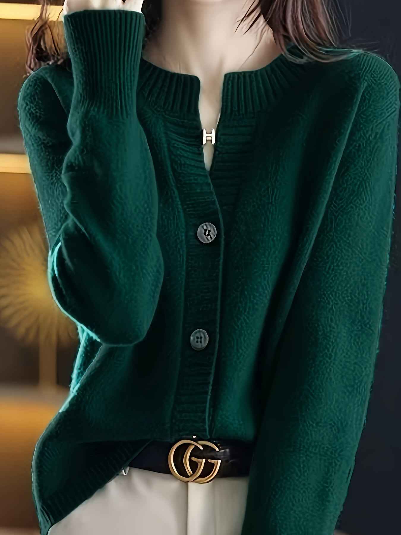 Michelle - Raffinierter Cardigan für eleganten Alltagsstil