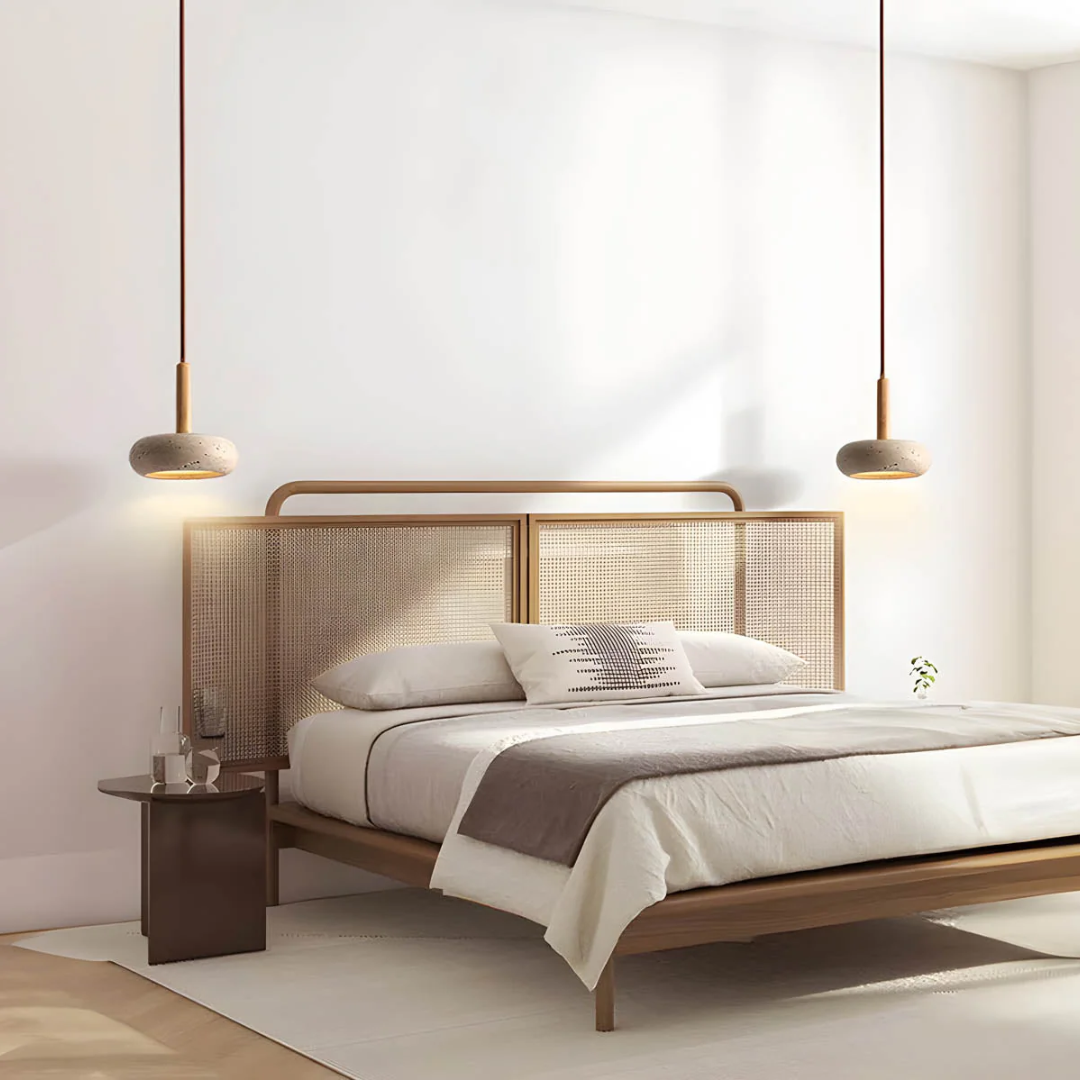 Faustina - Elegant Hängelampe im Luxus Travertin-Design